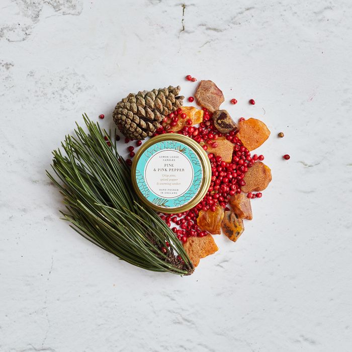Oak Hills Pine & Pink Pepper Tin Candle