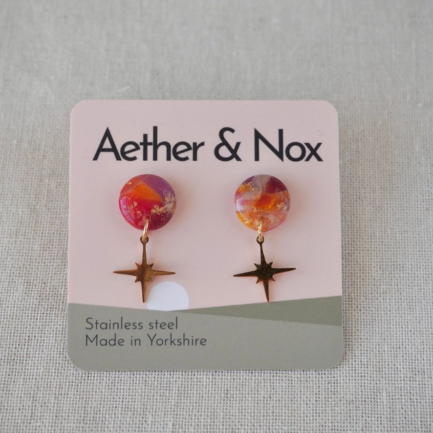 Charm Stud Earrings