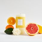 Oak Hills Grapefruit Pillar Candle