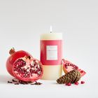 Oak Hills Pomegranate Pillar Candle