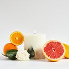 Oak Hills Grapefruit Medium Botanical Candle