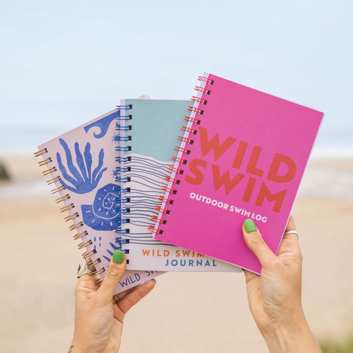 Wild Swim Journal Log Book A5 | Tidal Waves