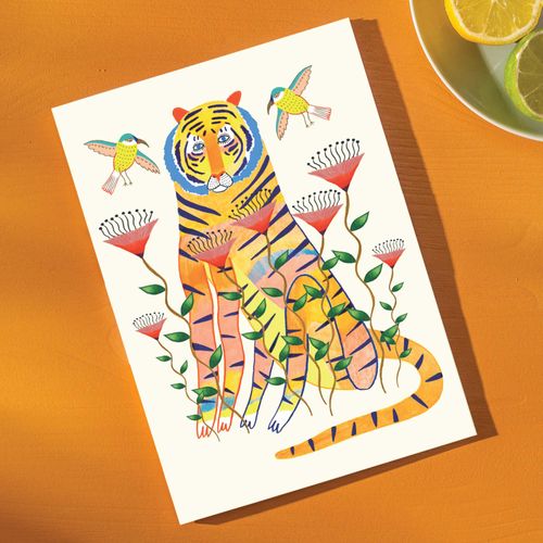 A5 Folk Animals Notebook | Artist Collab