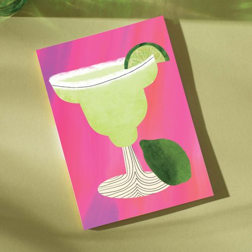 A5 Margarita Cocktail Notebook | Artist Collab