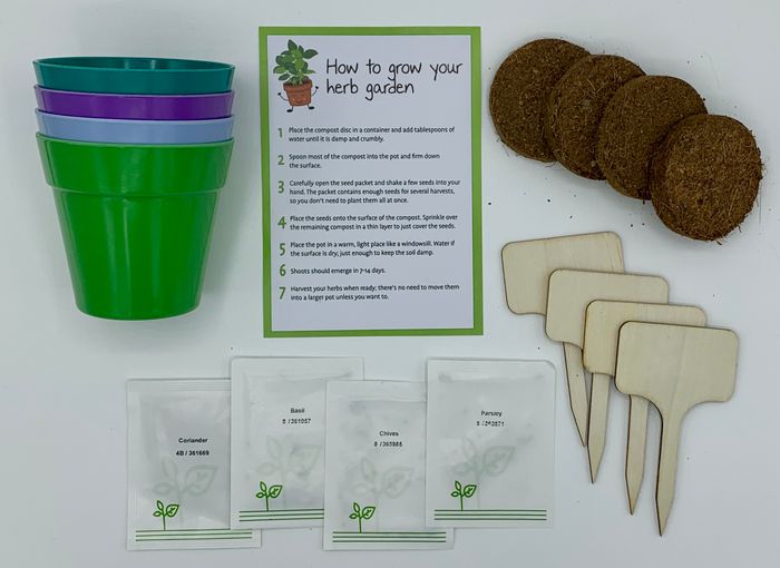 Grow Your Own Herb Garden Gift Bag