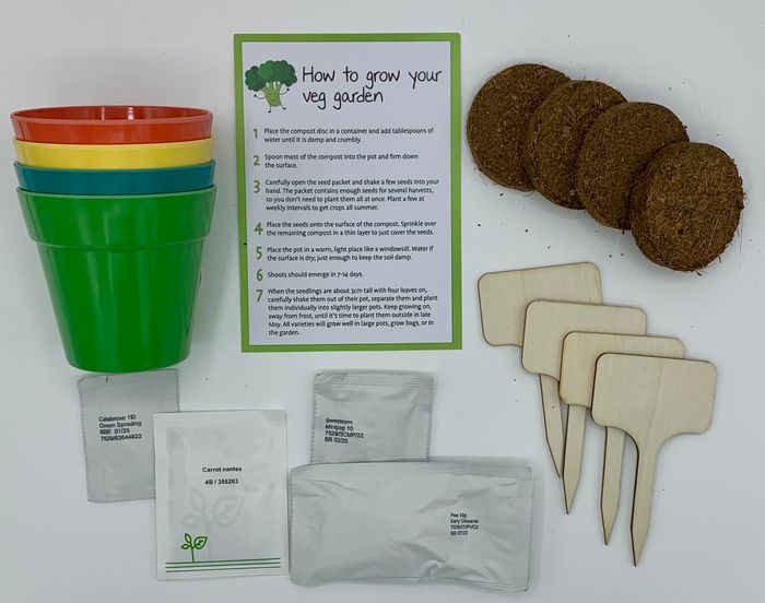 Grow Your Own Vegetable Garden Gift Bag