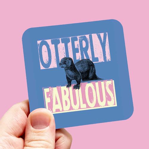 Otterly Fabulous Coaster