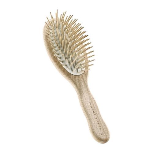 ACCA KAPPA Natura Oval Brush - Wooden Pins