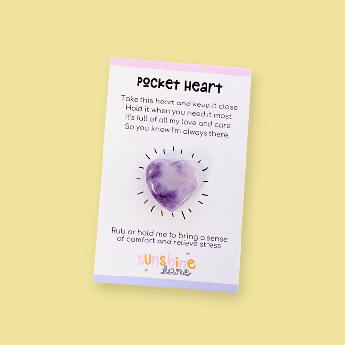 Pocket Heart Worry Stone