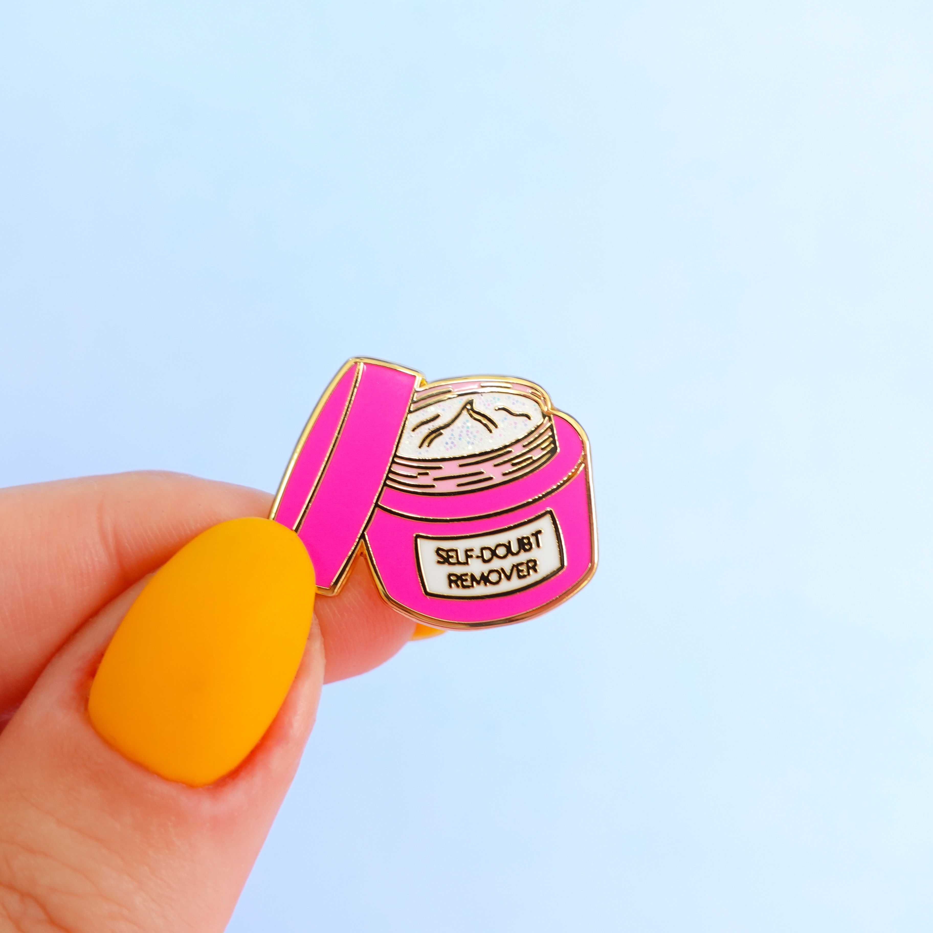 Self-Doubt Remover Enamel Pin