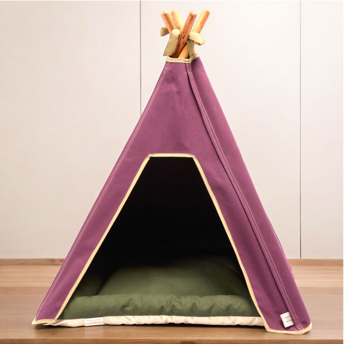 Dog Teepee & Waterproof Mat Combination