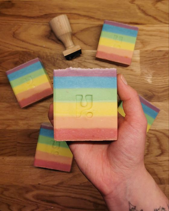 Rainbow Soap Bar