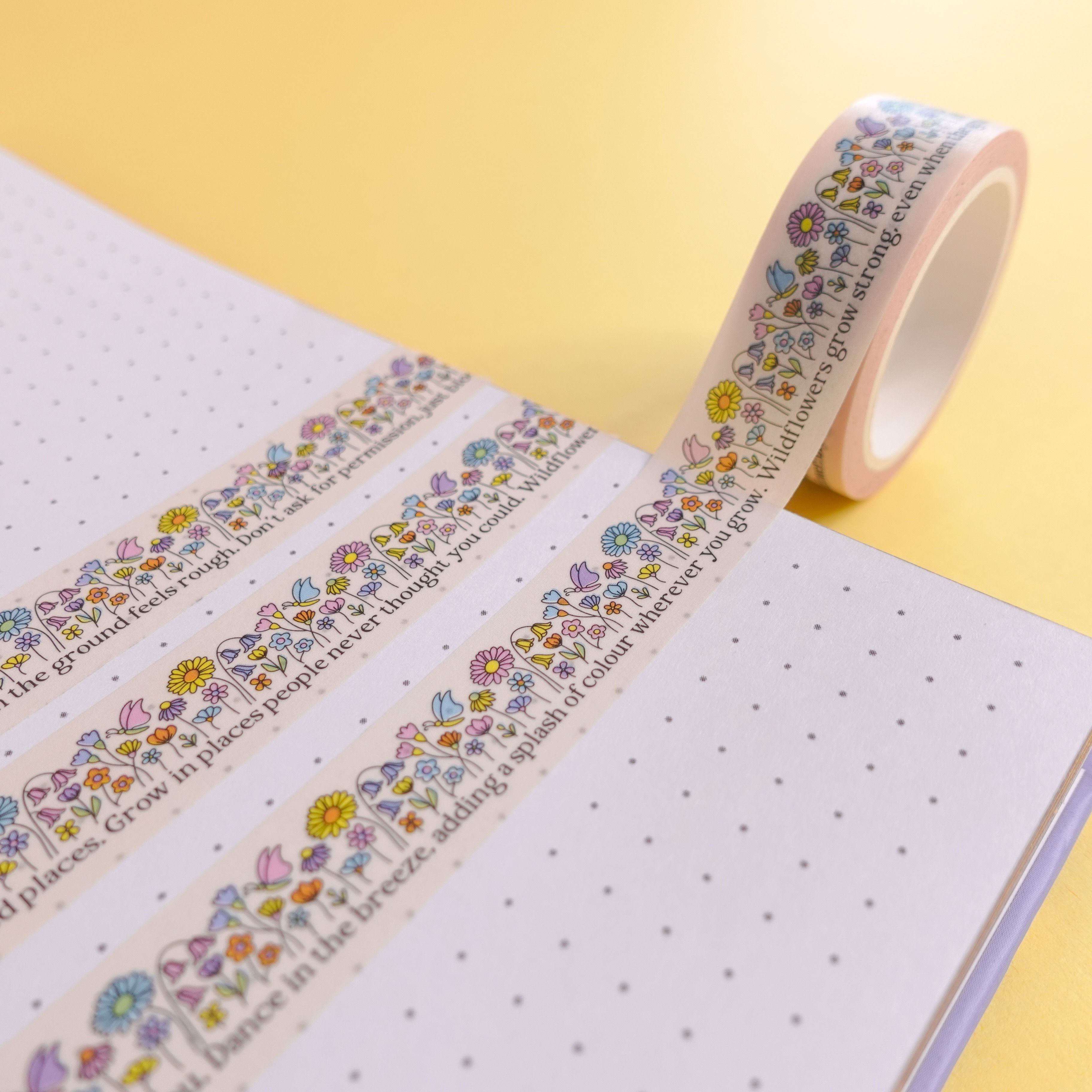 Be a Wildflower Washi Tape