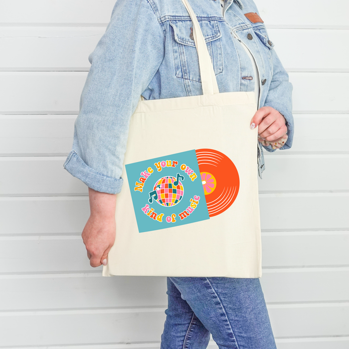 Make Your Own Kind of Music Tote Bag