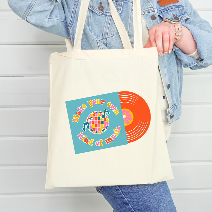 Make Your Own Kind of Music Tote Bag