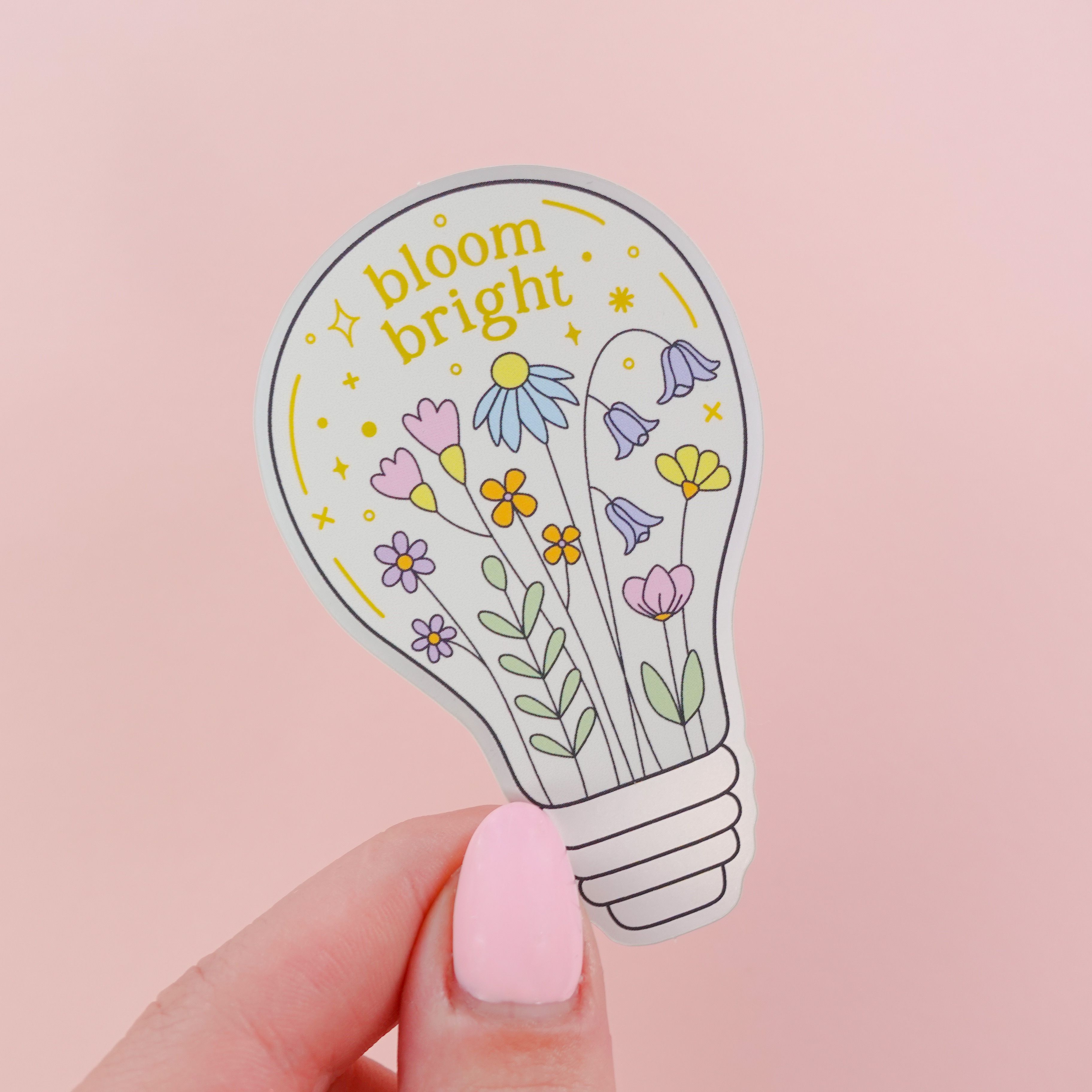 Bloom Bright Sticker