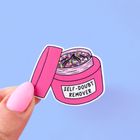 Self-Doubt Remover Glitter Sticker