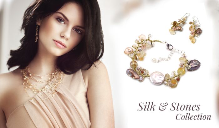 Silk & Stones with Message in a Bottle