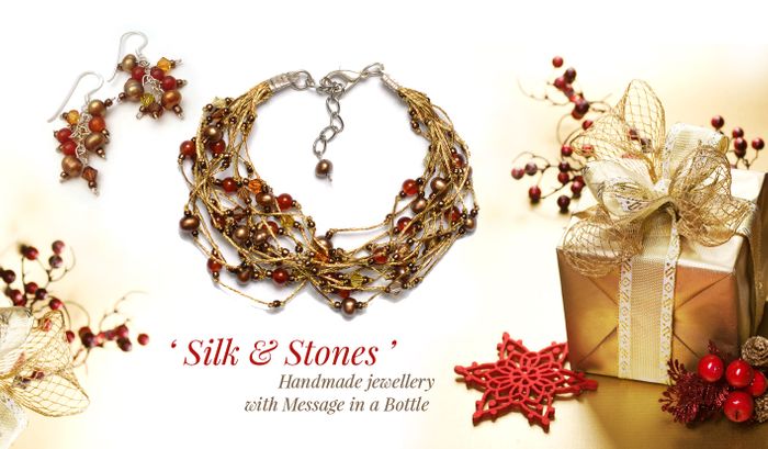 Silk & Stones with Message in a Bottle