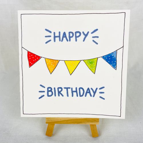 Birthday Bunting Card