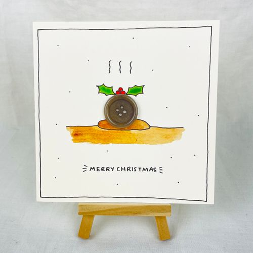 Figgy Pudding Christmas Card