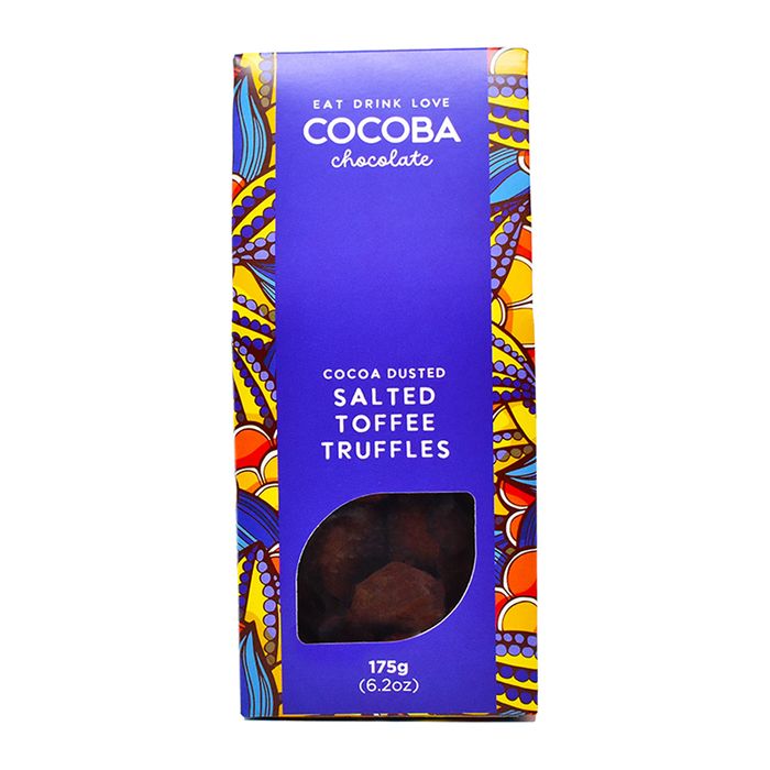 Salted Toffee Truffles