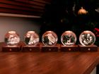 Gingko Amber Crystal Light