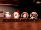 Gingko Amber Crystal Light