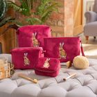Embroidered Cosmetic Bags