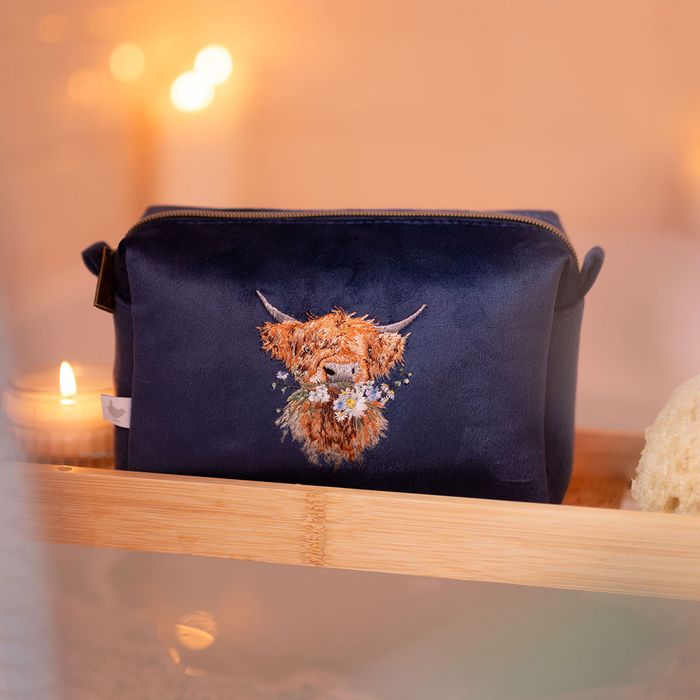 Embroidered Cosmetic Bags
