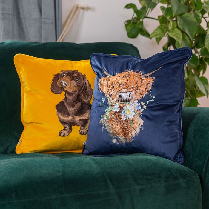 Embroidered Cushions