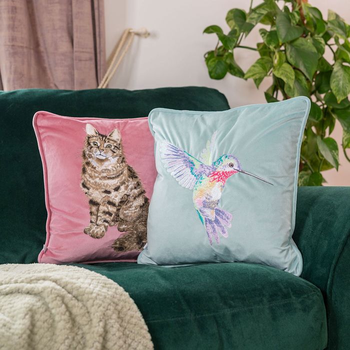 Embroidered Cushions