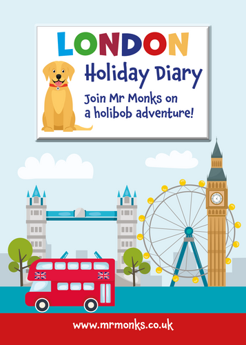 Mr Monks Children's London Holiday Diary