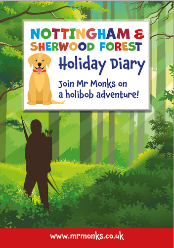 Mr Monks Children's Nottinghamshire Holiday Diary