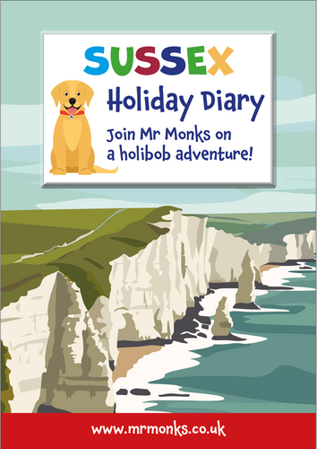 Mr Monks Children's Sussex Holiday Diary