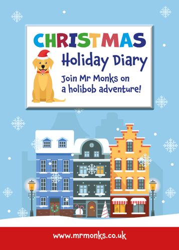 Mr Monks Children's Christmas Holiday Diary
