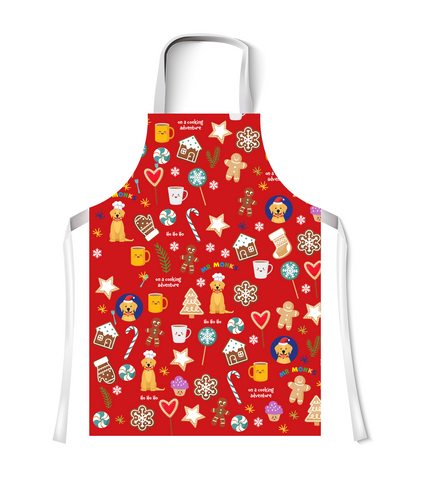 Mr Monks Christmas Cooking Adventure Apron