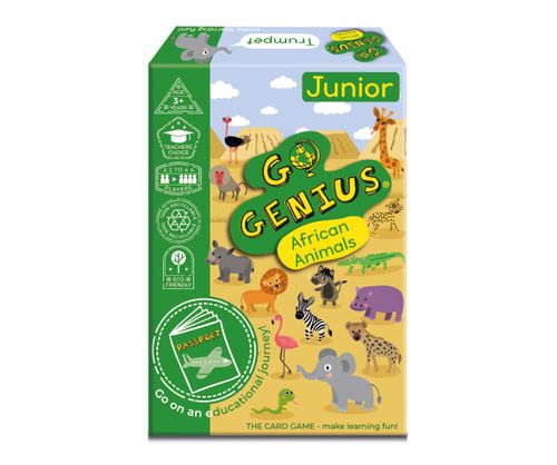 Go Genius Junior African Animals - the card game