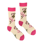Cherry Blossom Bamboo Socks