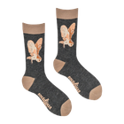 Barn Owl on Silent Wings Socks - Robert E Fuller Collaboration