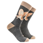 Barn Owl on Silent Wings Socks - Robert E Fuller Collaboration