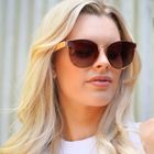 BELLA CHAMPAGNE l Brown Gradient Lens l Maple Arms