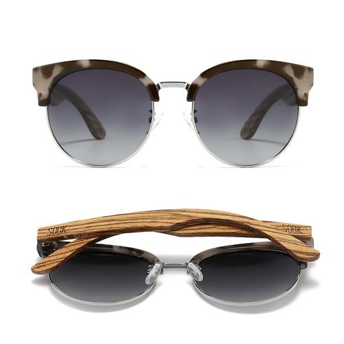 HEATHER IVORY TORT l Grey Lens l White Maple Arms