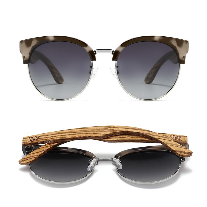 HEATHER IVORY TORT l Grey Lens l White Maple Arms