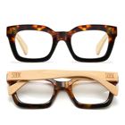 ZAHRA TOFFEE l Wooden Blue Light Magnifying Reader