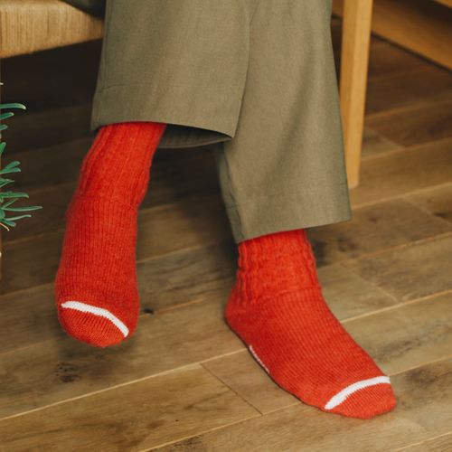 NK0102 WOOL RIBBED SOCKS