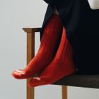 NK0102 WOOL RIBBED SOCKS