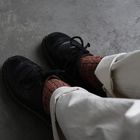 NK0103 WOOL COTTON SLAB SOCKS