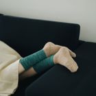 NK0702 MOHAIR WOOL PILE SOCKS