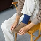 NK0702 MOHAIR WOOL PILE SOCKS